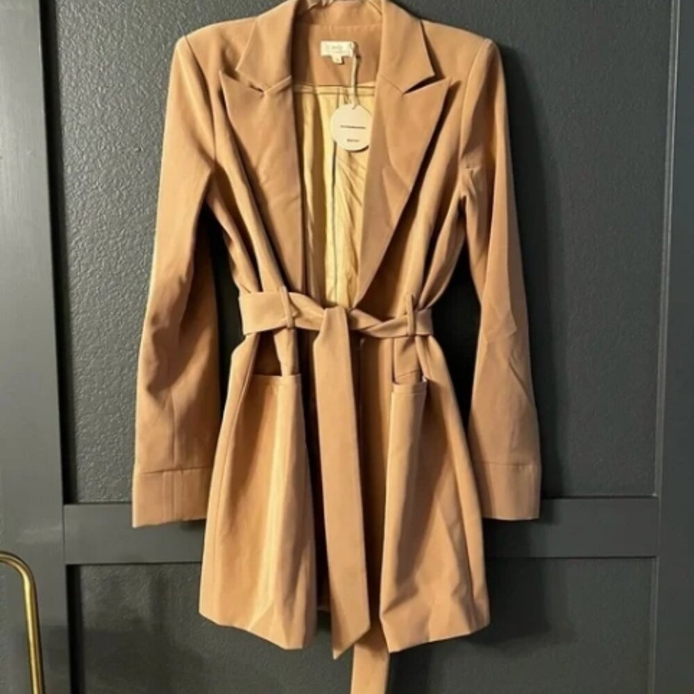 Camila Coelho toffee blazer dress small